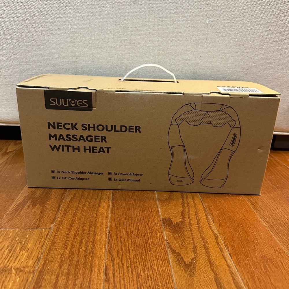 NIB Neck Shoulder Massager with Heat